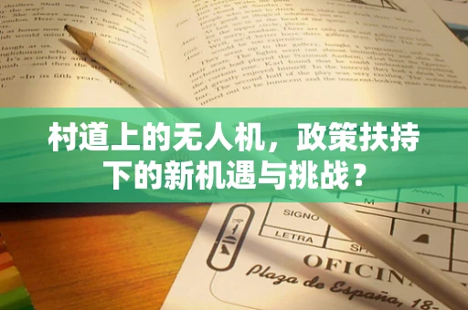 村道上的无人机，政策扶持下的新机遇与挑战？