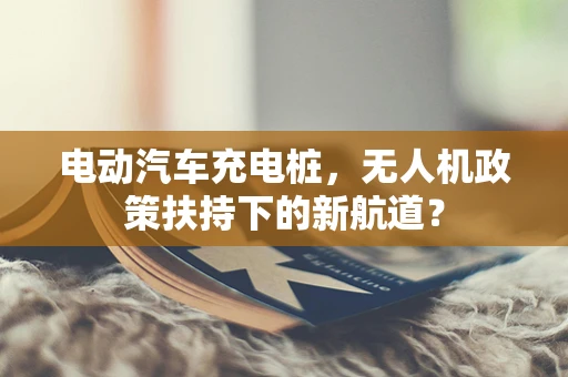 电动汽车充电桩，无人机政策扶持下的新航道？