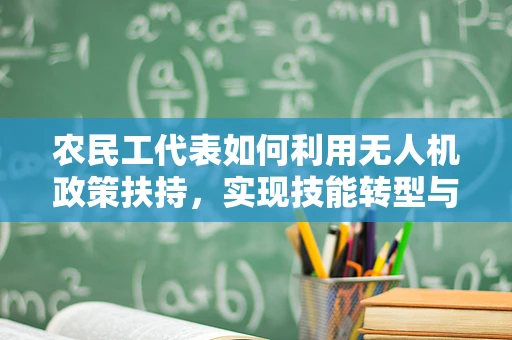 农民工代表如何利用无人机政策扶持，实现技能转型与增收？