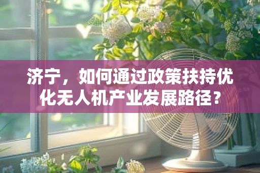 济宁，如何通过政策扶持优化无人机产业发展路径？