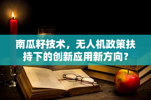 南瓜籽技术，无人机政策扶持下的创新应用新方向？