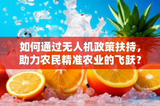 如何通过无人机政策扶持，助力农民精准农业的飞跃？