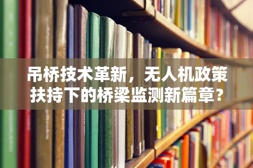 吊桥技术革新，无人机政策扶持下的桥梁监测新篇章？