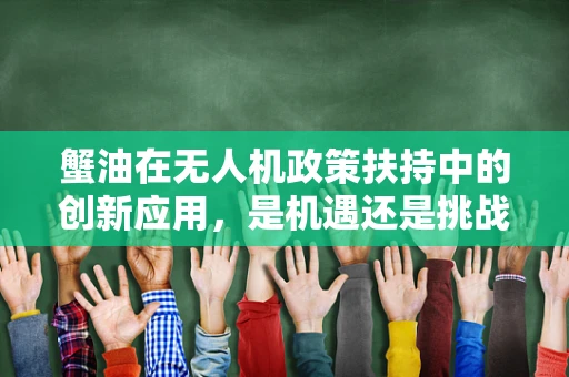 蟹油在无人机政策扶持中的创新应用，是机遇还是挑战？