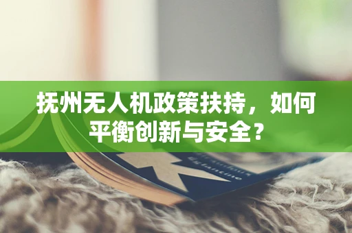 抚州无人机政策扶持，如何平衡创新与安全？